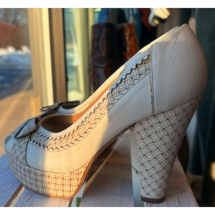 Bocage Platform Pumps - Size 38