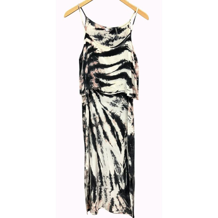 Margaret O'Leary Tiered Tie Dye Dress - Size Medium