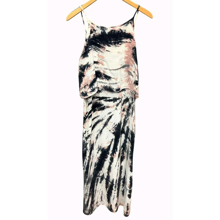 Margaret O'Leary Tiered Tie Dye Dress - Size Medium