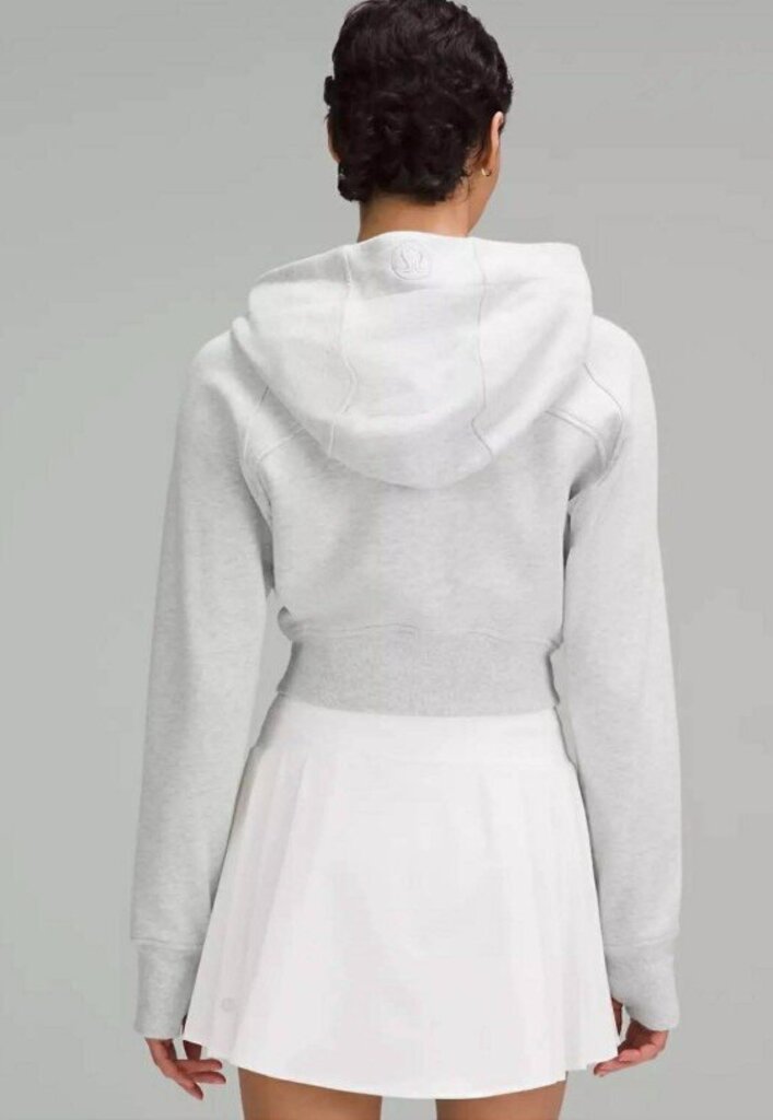 Lulu Scuba Cropped Hoodie - Size 4