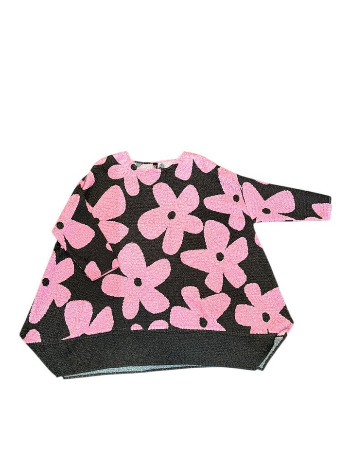 Berek Flower Crinkle Top - Size XL