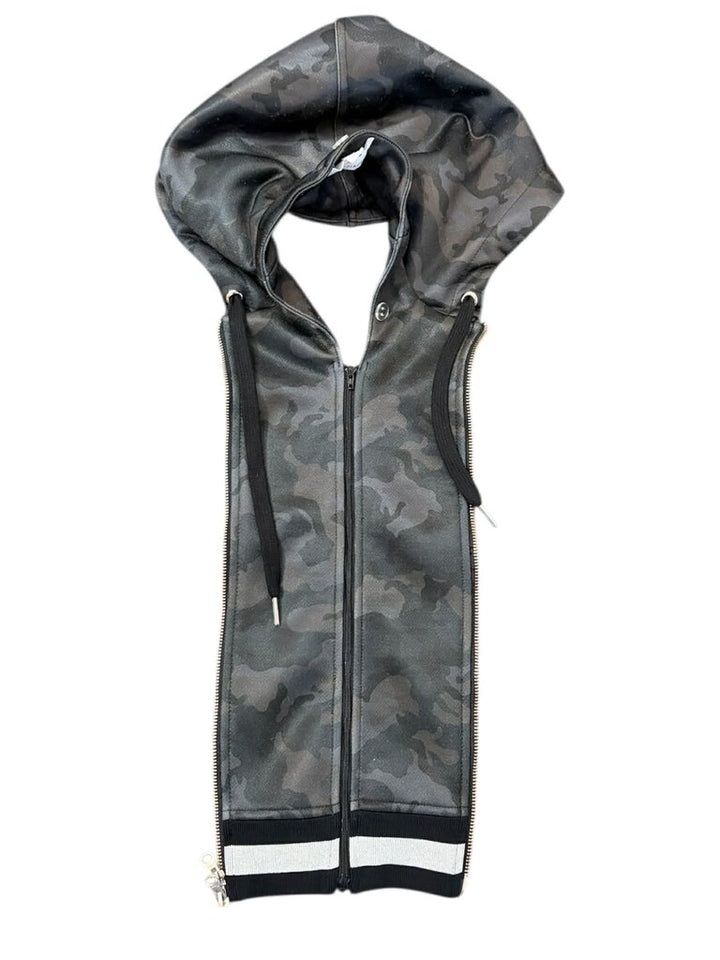 Veronica Beard Camo Zipper Dickey - OS