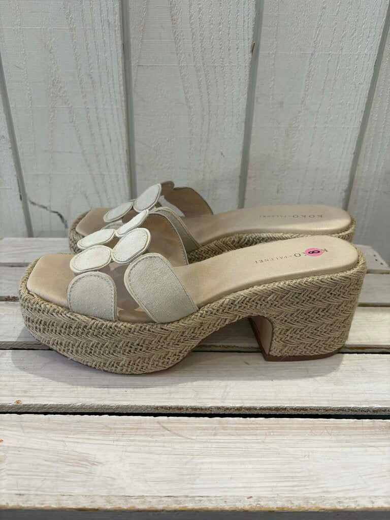 Koko + Palenki Lively Slide Sandals - Size 8