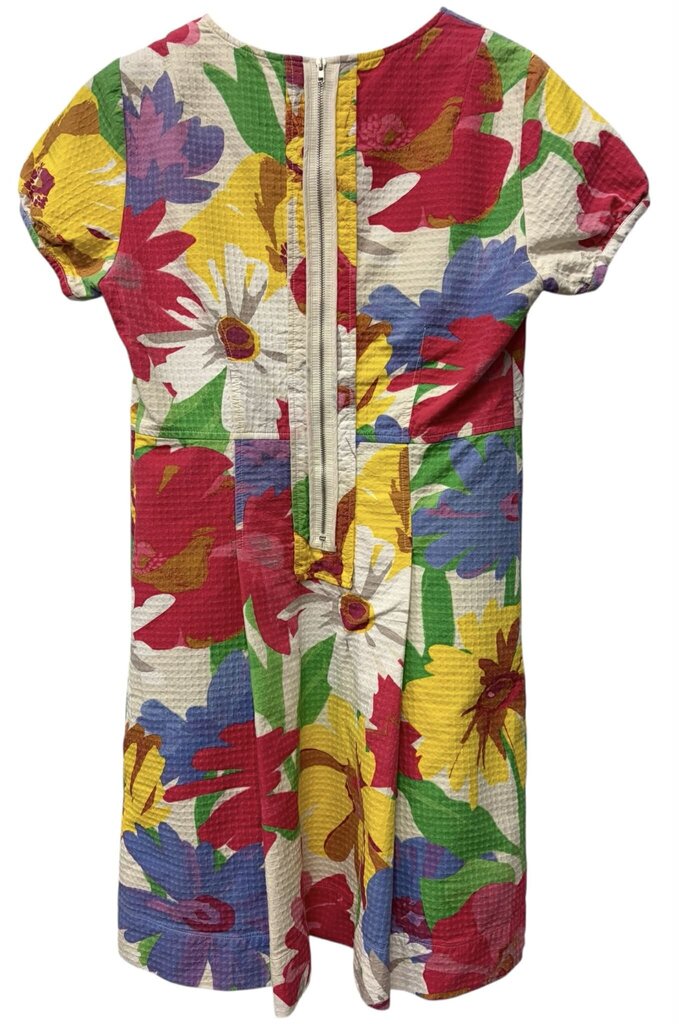 See By Chloe Textured Floral Mini Dress - Size 2