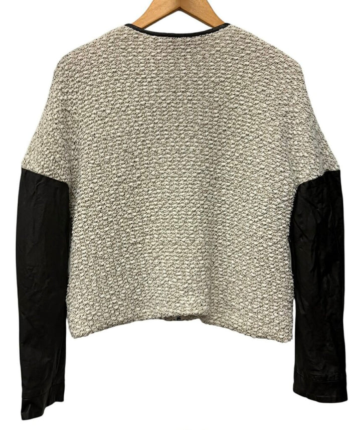 Derek Lam 10 Crosby Fitted Lambskin Jacket - Size 2