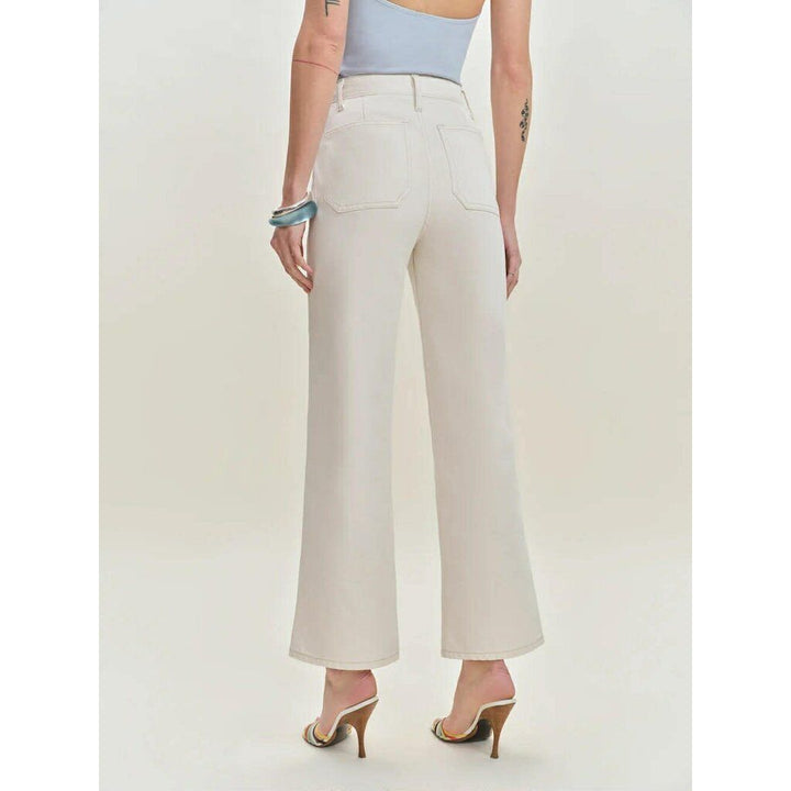 Reformation NWT Alyssa Stretch High Rise Wide Leg Cropped Jeans - Size 27