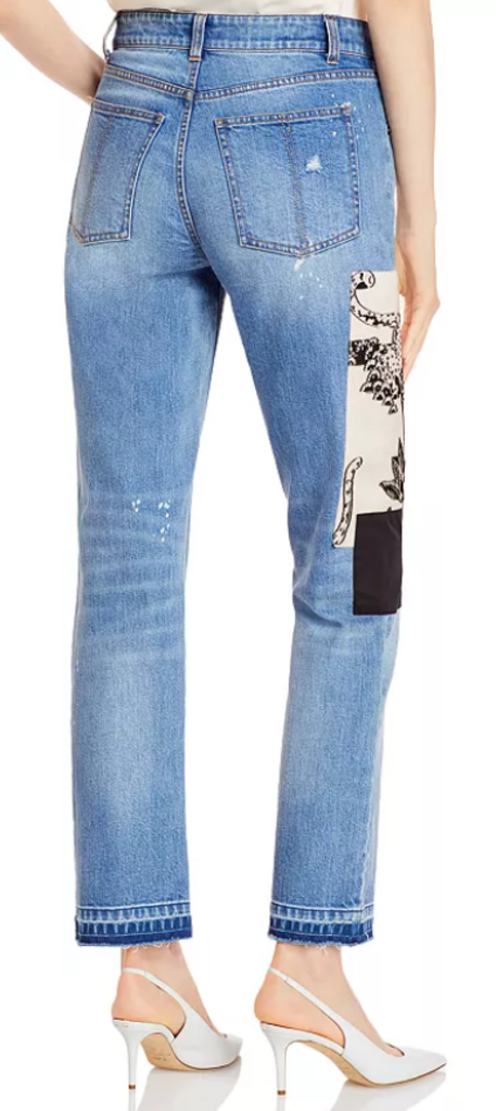 Hellessy Mcauley Patch Detail Jeans- Size 10