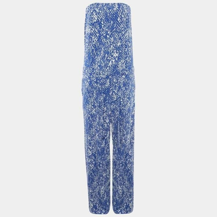 Diane Vin Furstenberg Ani Strapless Jumpsuit - Size 4