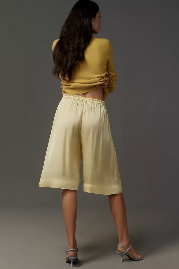 Anthropologie Silky Culotte Shorts - Size Small