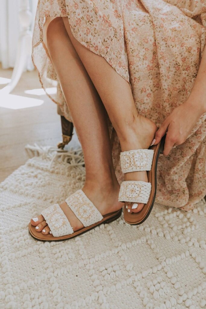 Free People Juliet Crochet Sandals - Size 39.5