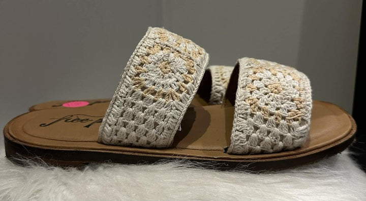 Free People Juliet Crochet Sandals - Size 39.5