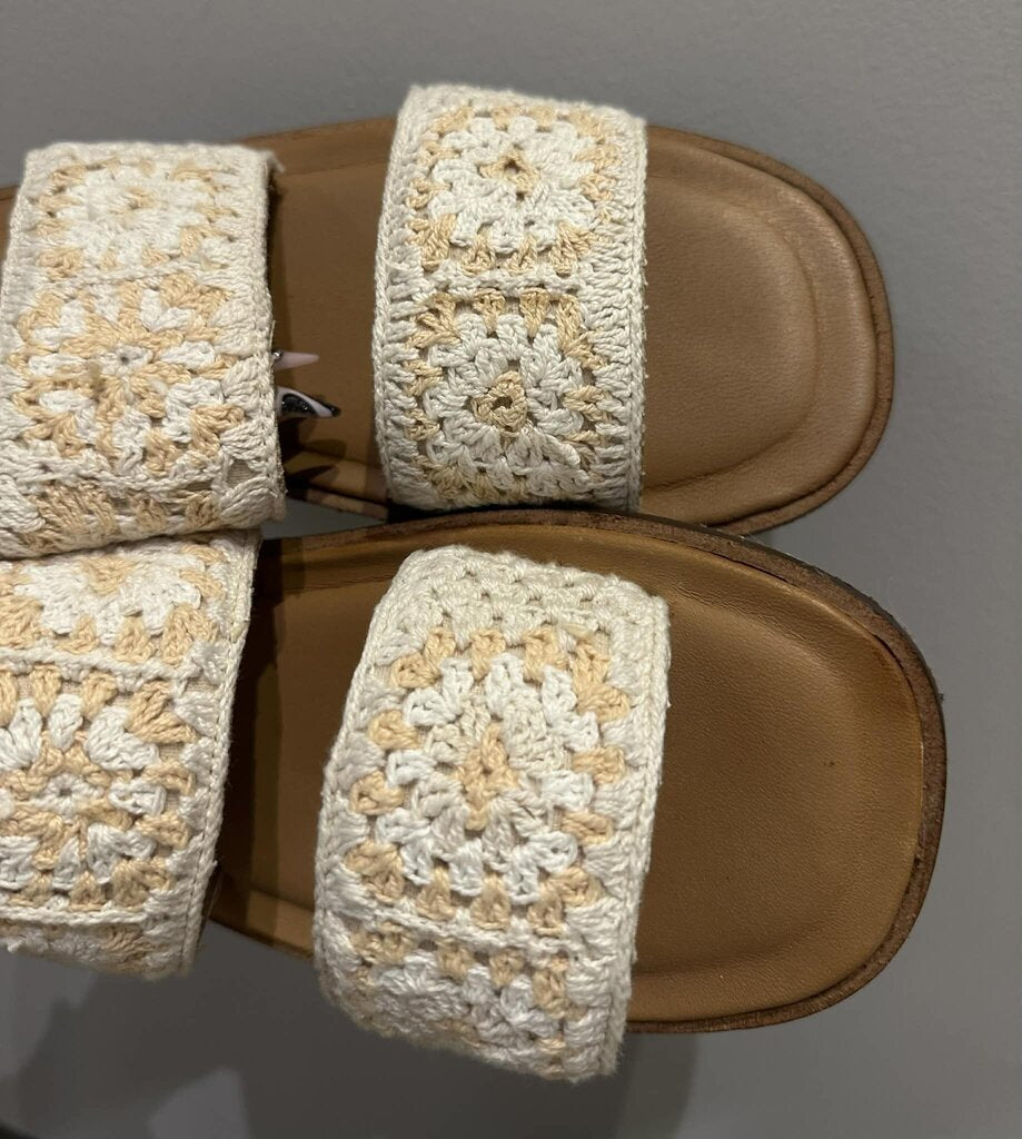 Free People Juliet Crochet Sandals - Size 39.5