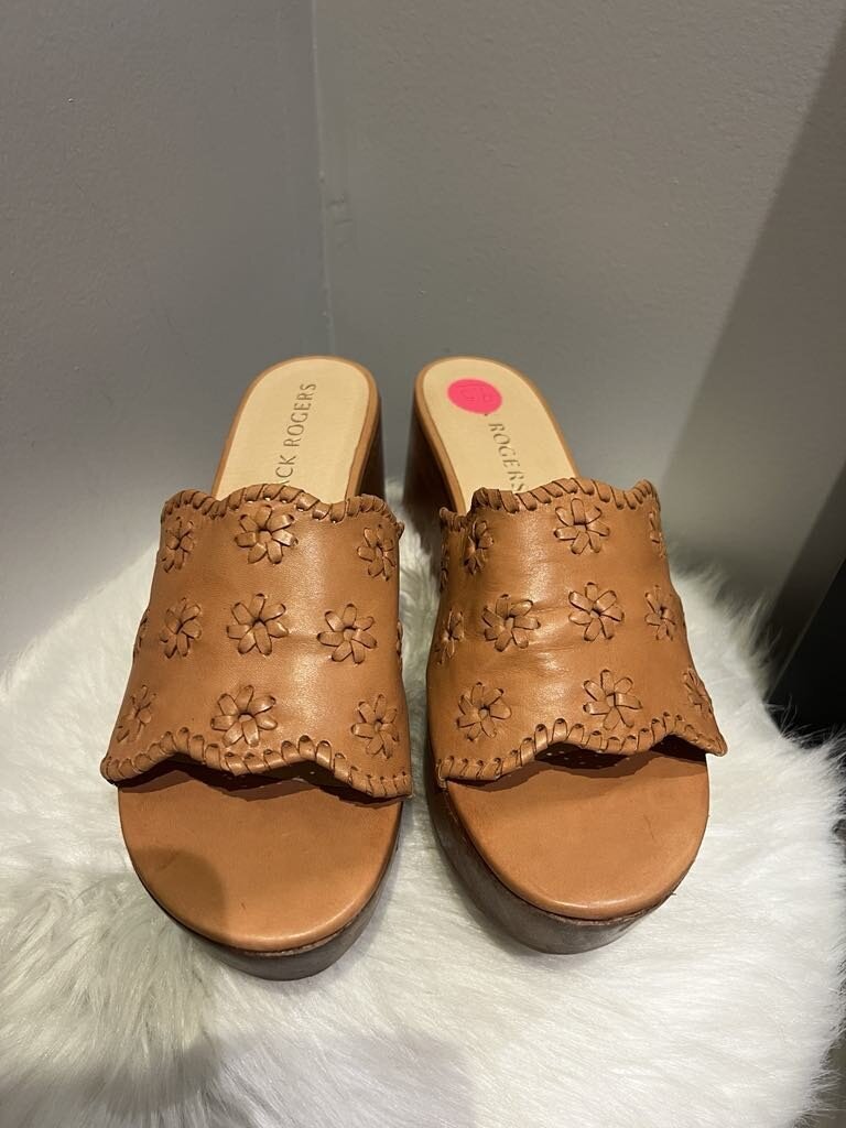 Jack Rogers Rory Wedges- Size 9.5 (Retails for $148)