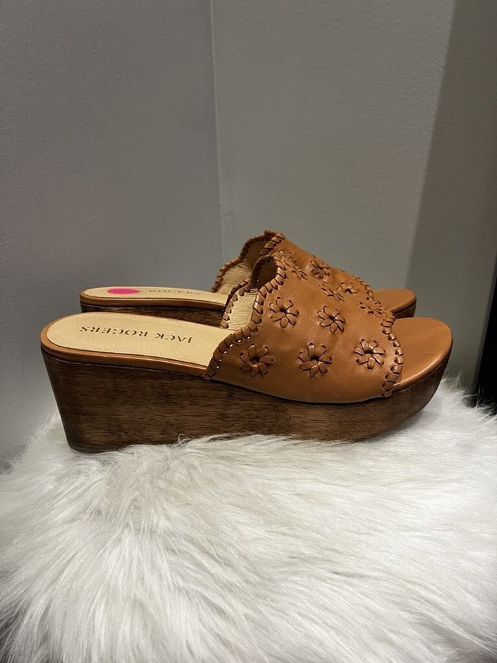 Jack Rogers Rory Wedges- Size 9.5 (Retails for $148)