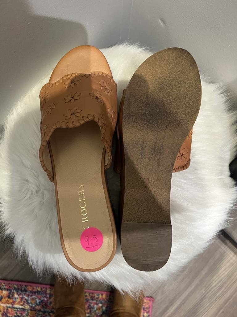 Jack Rogers Rory Wedges- Size 9.5 (Retails for $148)
