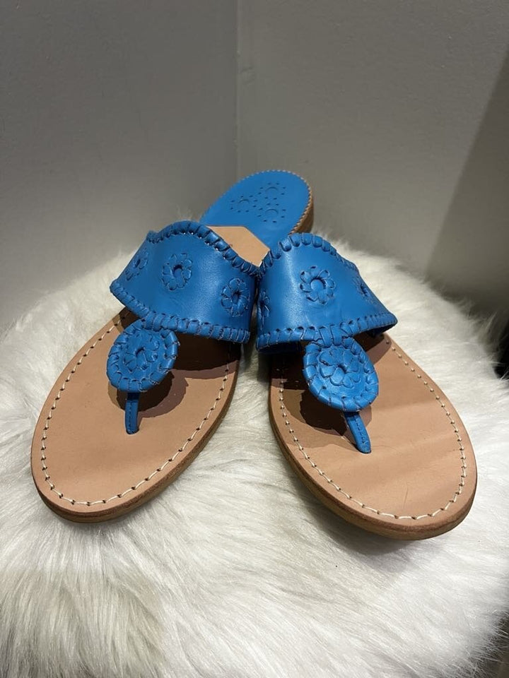 Jack Rogers Blue Sandals- Size 9.5