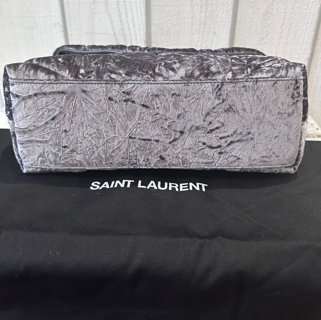 YSL Small Velvet Loulou Shoulder Bag