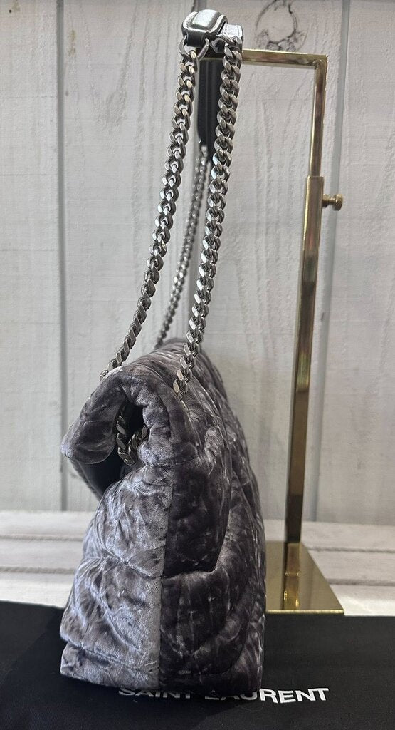 YSL Small Velvet Loulou Shoulder Bag