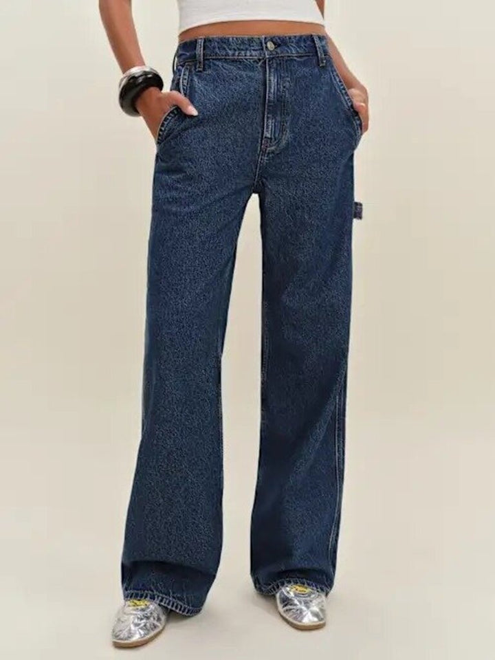 Reformation NWT Diego Mid Rise Baggy Utility Jeans - Size 27 (retails $198)