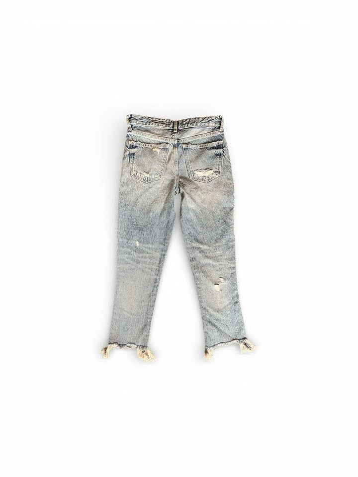 Free People NWT Good Times Relaxed Distressed Skinny Jeans - Size 25
