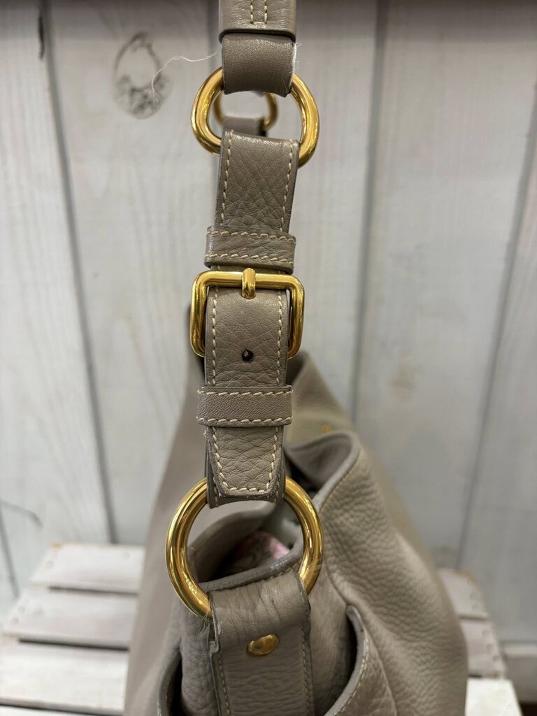 Prada Vitello Daino Side Pocket Hobo