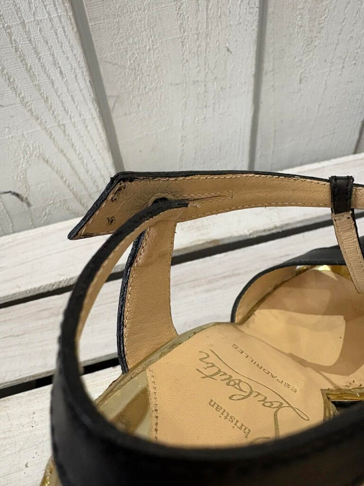 Christian Louboutin Marina Leige 140 Espadrilles - Size 37.5