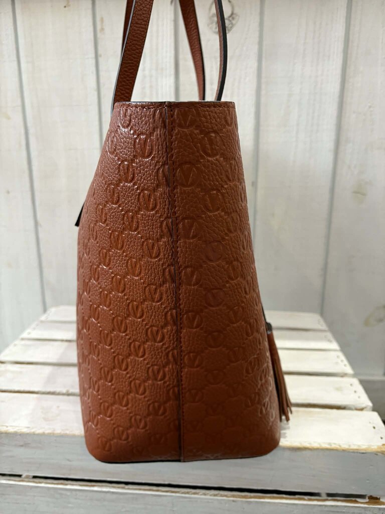 Valentino Soho Medallion Leather Tote