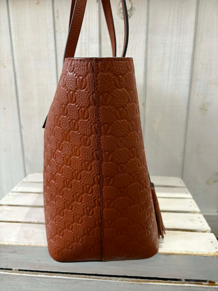 Valentino Soho Medallion Leather Tote