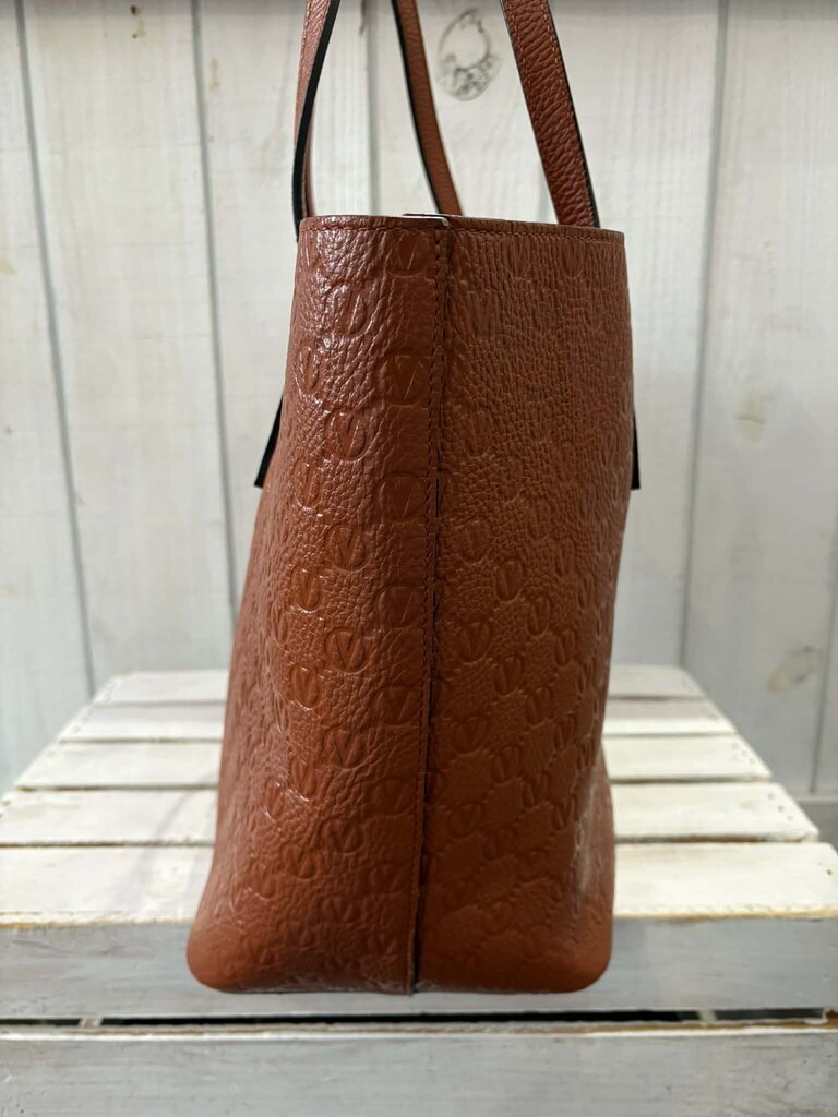 Valentino Soho Medallion Leather Tote