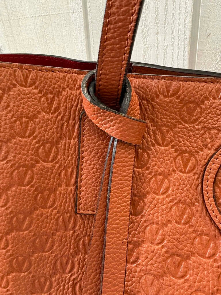 Valentino Soho Medallion Leather Tote