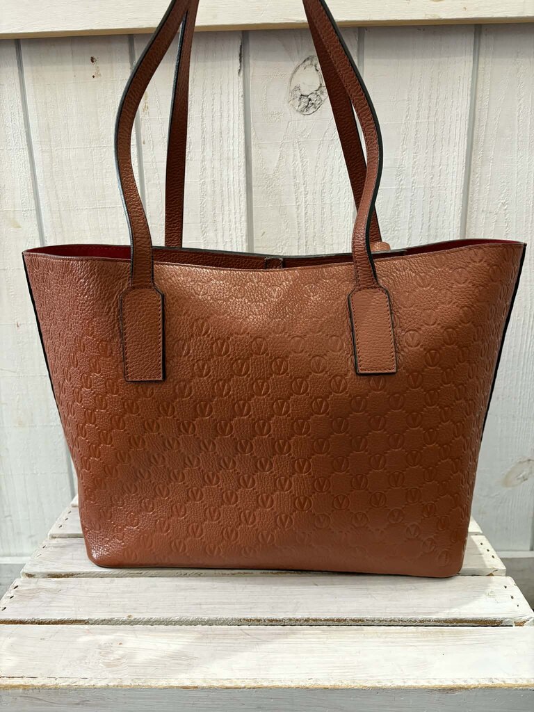 Valentino Soho Medallion Leather Tote
