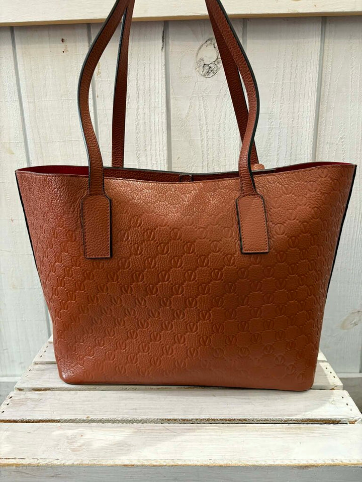 Valentino Soho Medallion Leather Tote