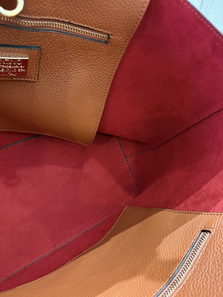 Valentino Soho Medallion Leather Tote