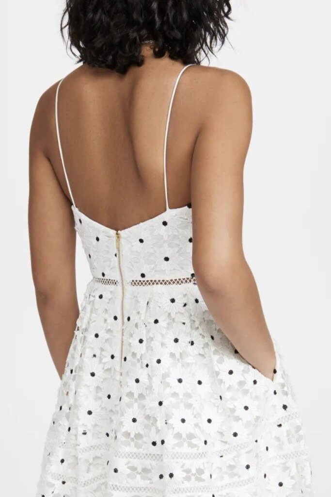 Self Portrait NWT Daisy Lace Azaelea Mini Dress - Size 2 (Retails for $439)