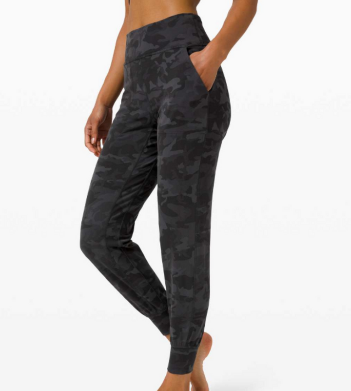 Lululemon Align Jogger 28" in Incognito Camo Multi Grey - Size 2