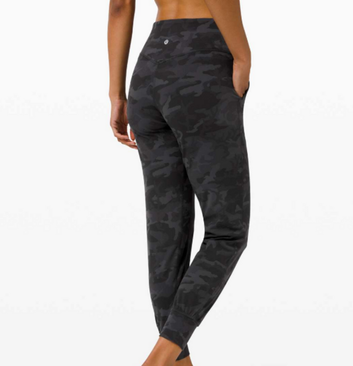 Lululemon Align Jogger 28" in Incognito Camo Multi Grey - Size 2