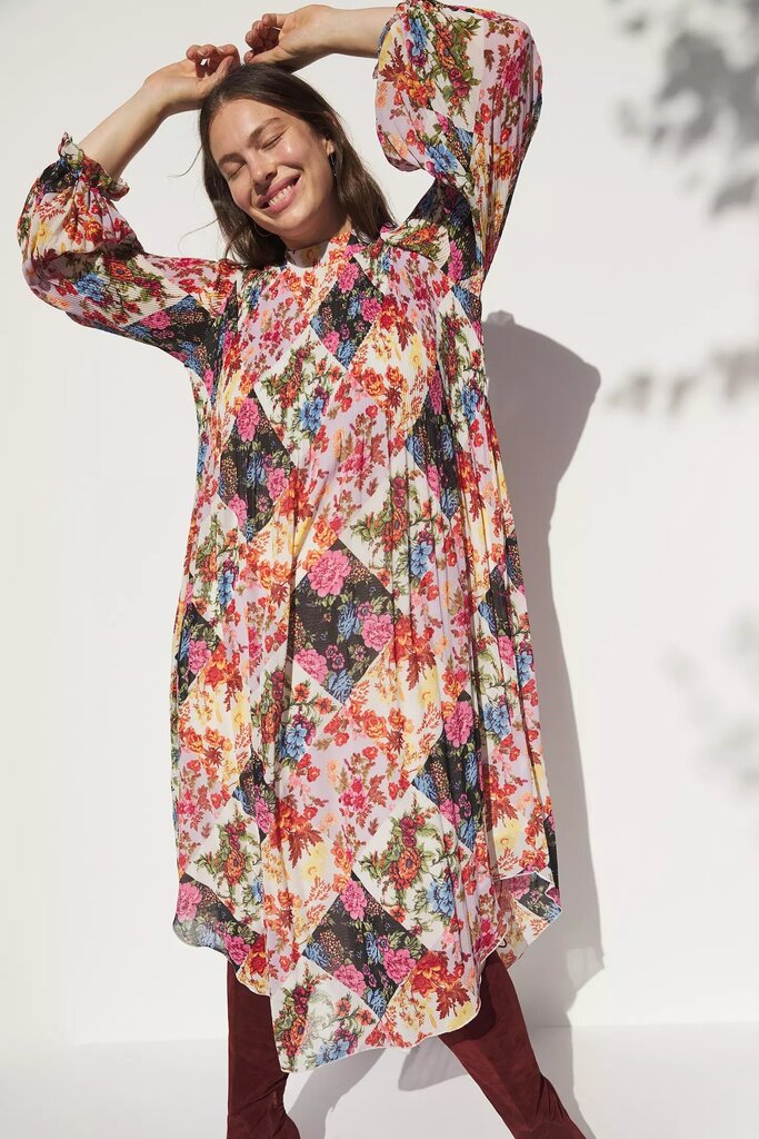 Maeve NWT Shara Pleated Midi Dress - Size XS (Retails for $168)