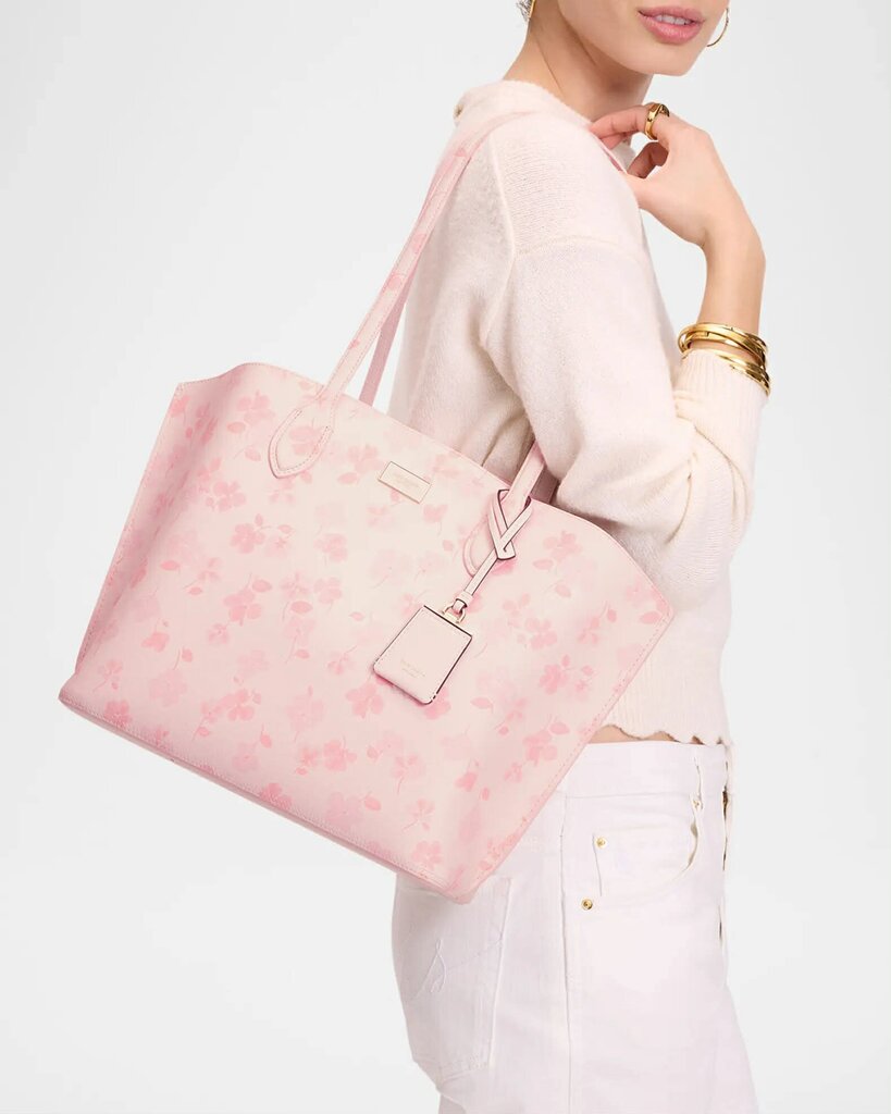 Kate Spade Suite Spring Pansies Tote