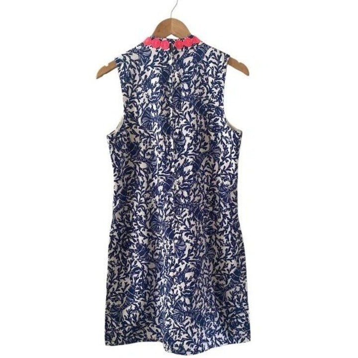 Lilly Pulitzer Navy Jonna Shift Romper- Size 6