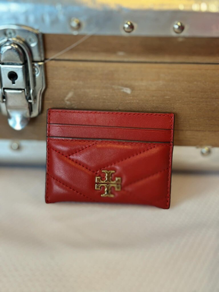 Tory Burch Kira Chevron Card Case