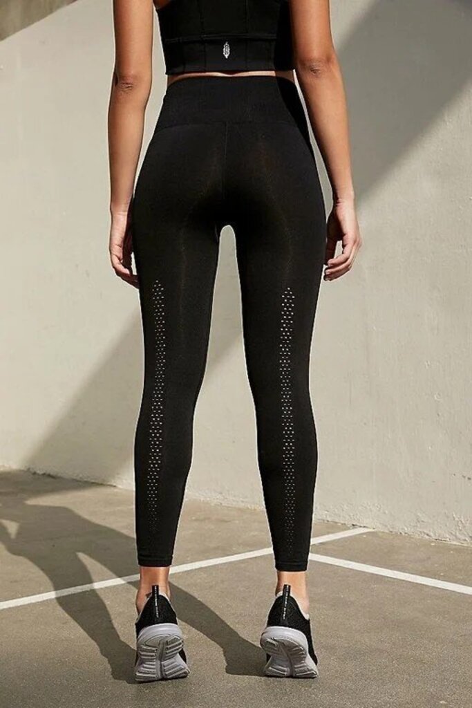 Free People Good Karma 7/8 Leggings in Red Apple - Size XS/S (Retails for $78)