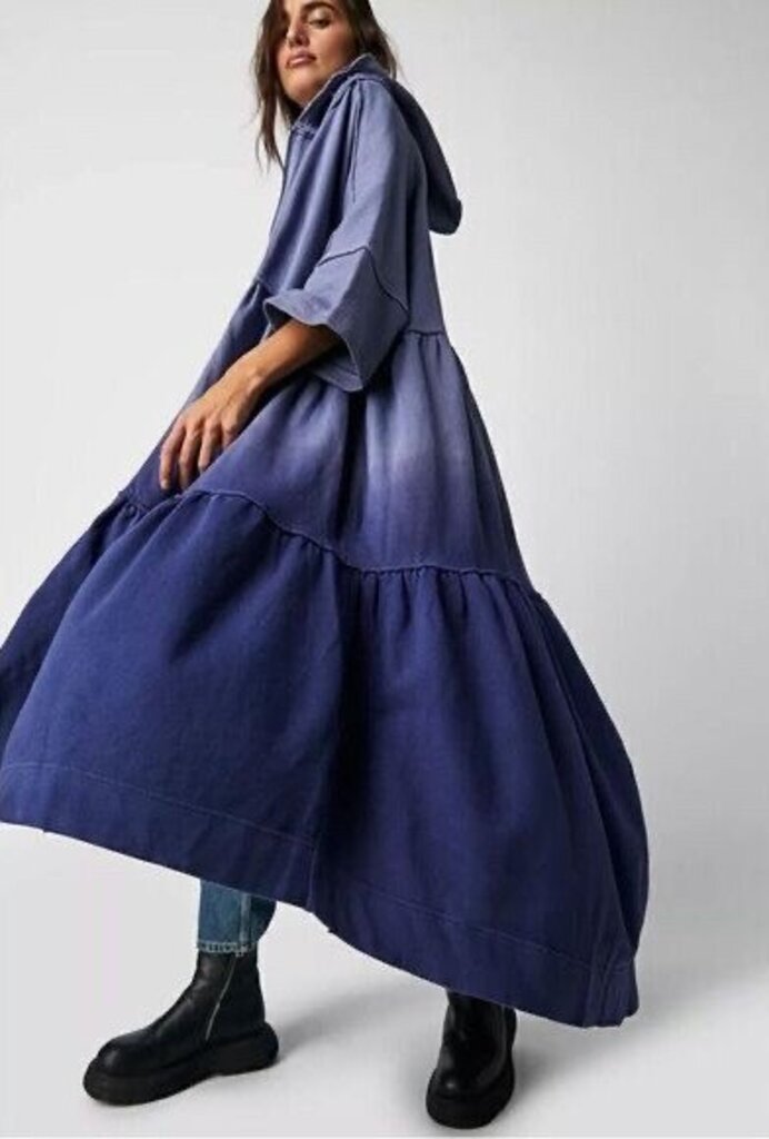 Free People NWT Molly Zip Up Cardi - Size XS (Retails for $198)