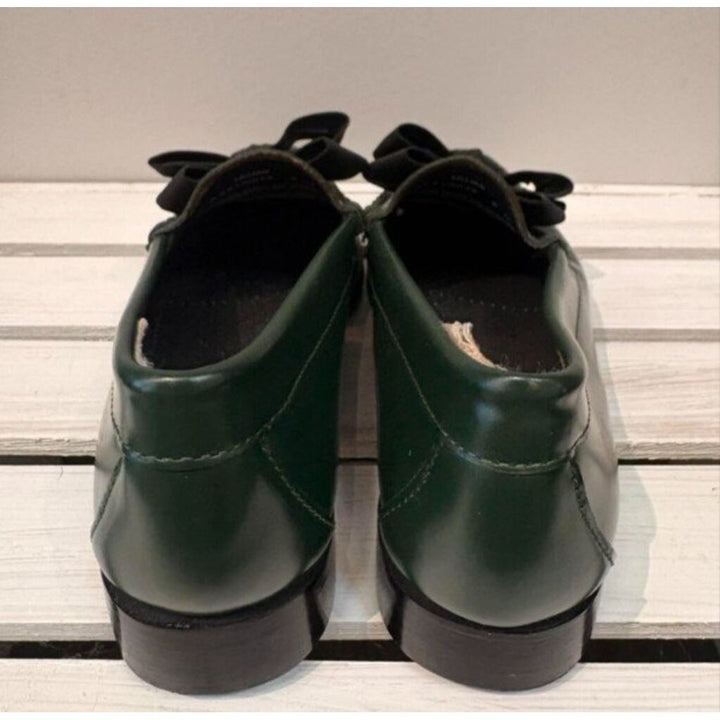 G.H. Bass Co. Lillian Bow Weejuns Loafer Shoes in Green Lyst - Size 6