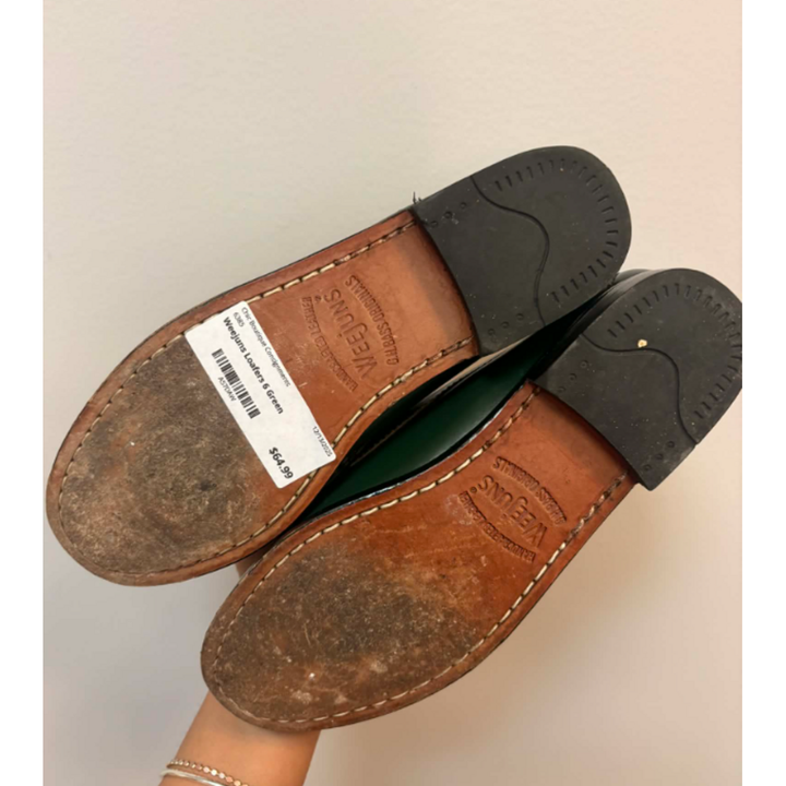 G.H. Bass Co. Lillian Bow Weejuns Loafer Shoes in Green Lyst - Size 6