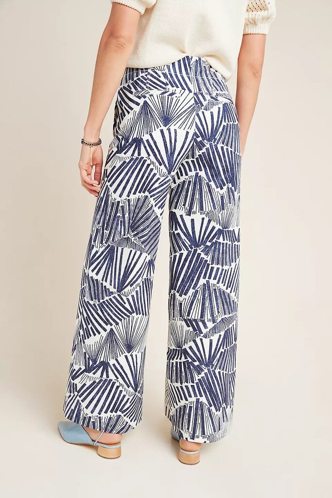 Anthropologie Kirstie Wide-Leg Pants - Size 0P