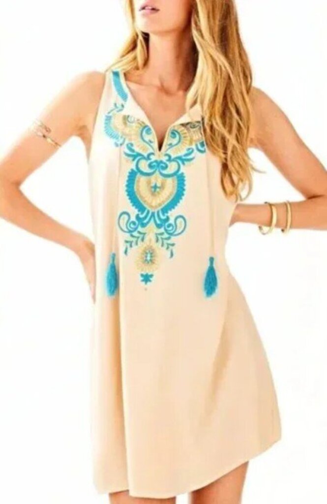 Lilly Pulitzer Aubra Shift Dress (retails for $238) - Size Medium