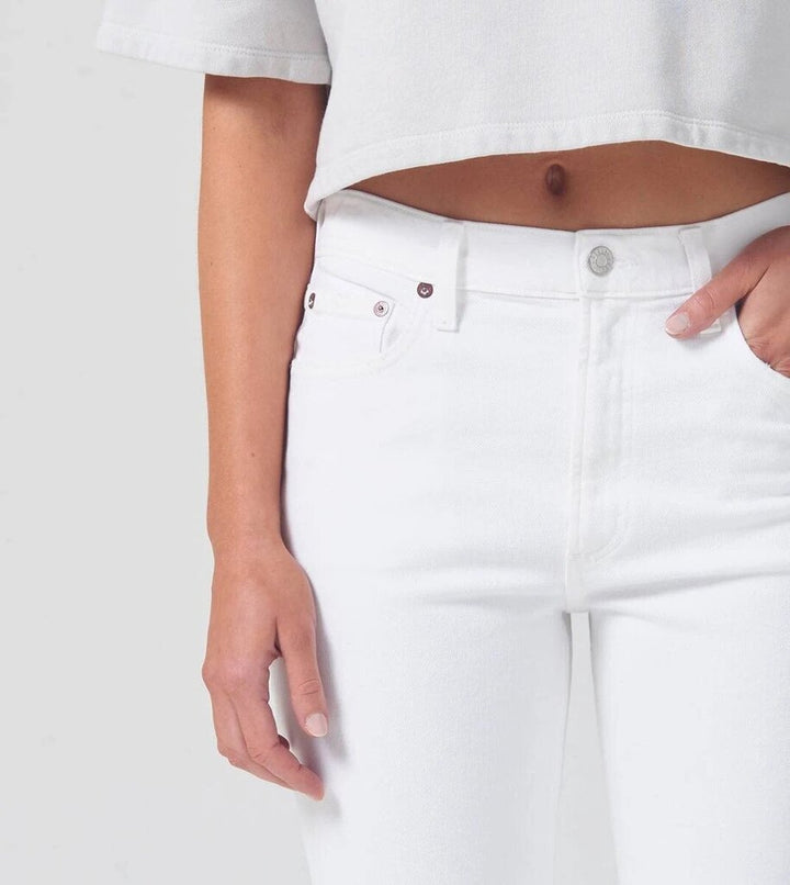 Agolde Willow Mid-rise Slim Crop - Size 27