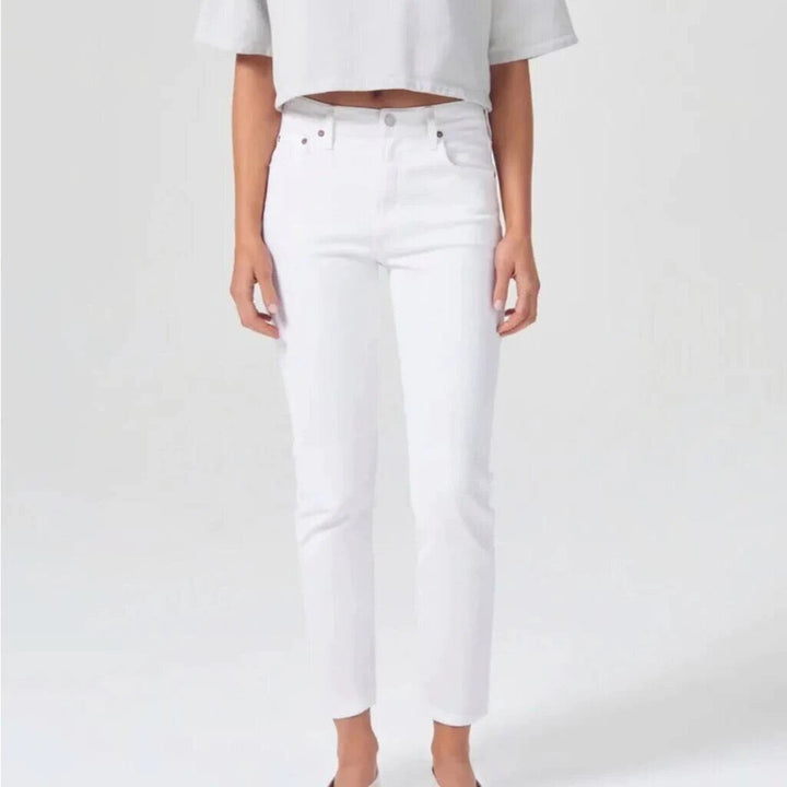 Agolde Willow Mid-rise Slim Crop - Size 27