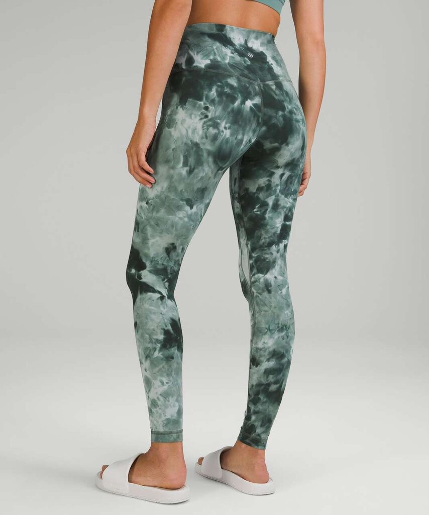 Lululemon Align High-Rise Pant 28" In Diamond Dye Starlight Smoked Spruce - Size 6