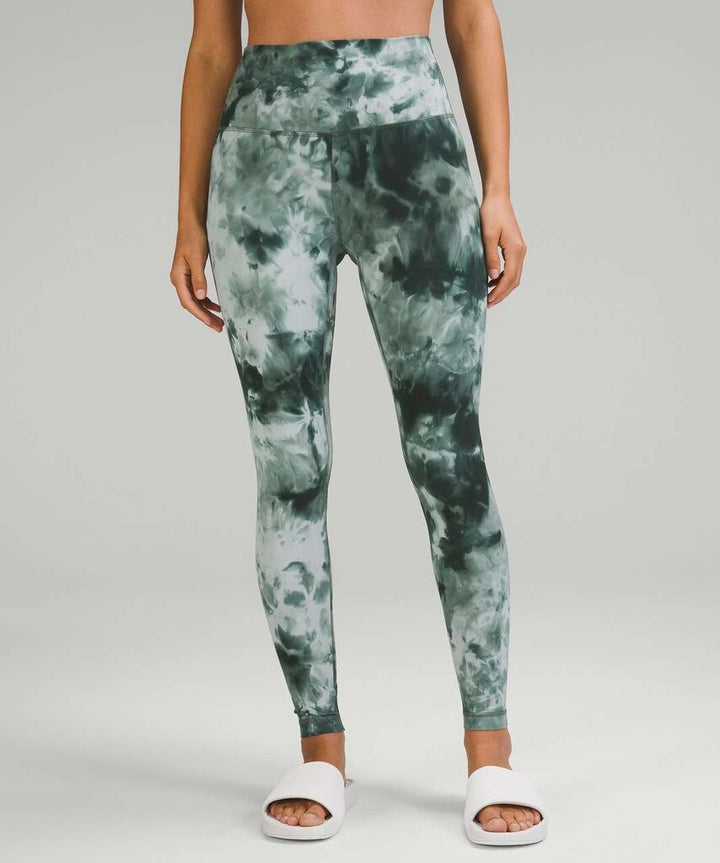 Lululemon Align High-Rise Pant 28" In Diamond Dye Starlight Smoked Spruce - Size 6